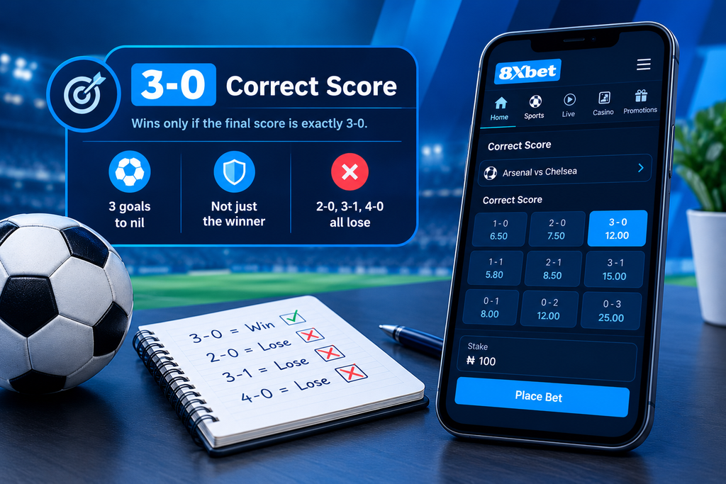 3-0 Correct Score Betting Guide