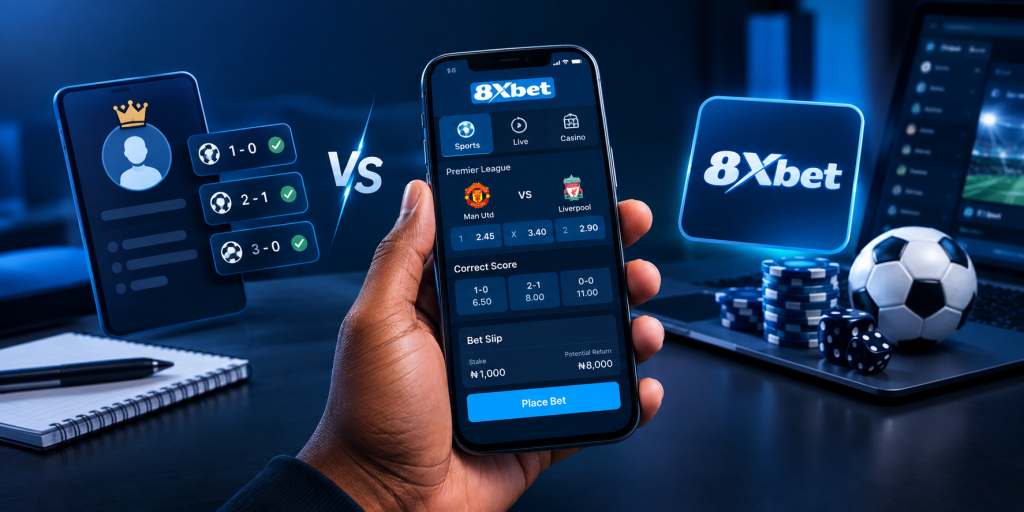 8xbet vs King of Correct Score