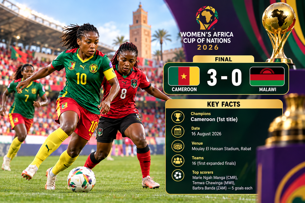 Cameroon Triumphs in Rabat Final