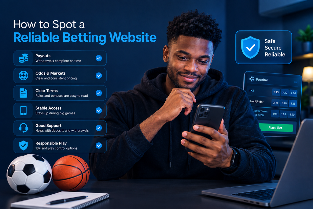 How to Spot a Reliable Betting Website