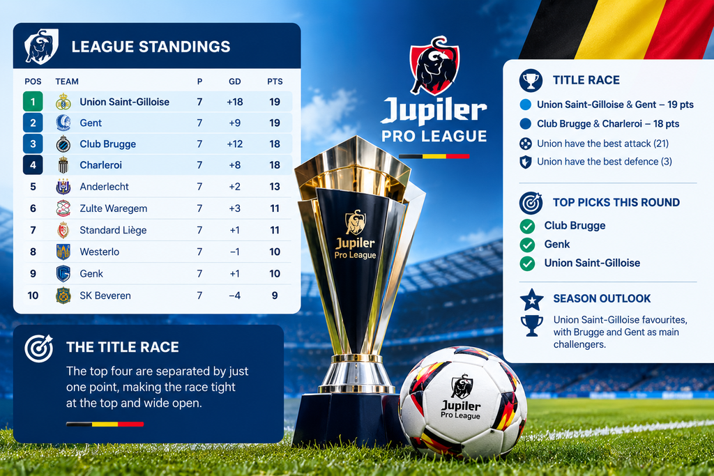 Belgian Pro League Title Race