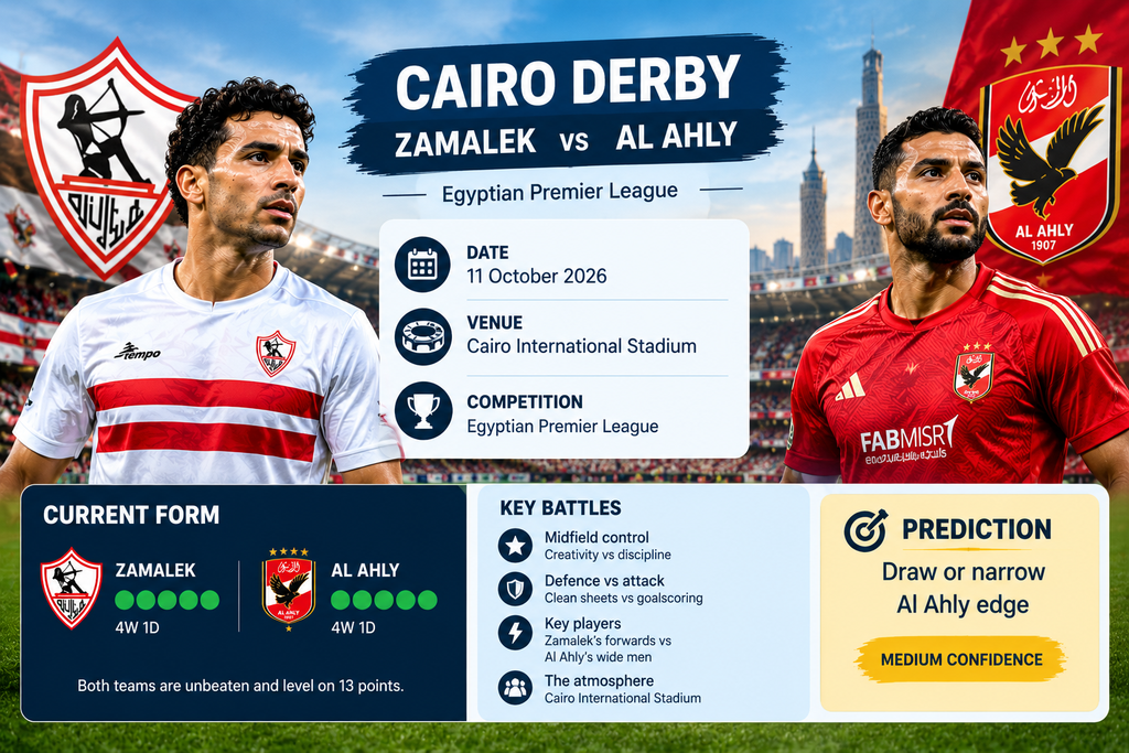 Cairo Derby Match Preview