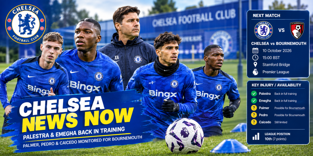 Chelsea News Now - Training Update