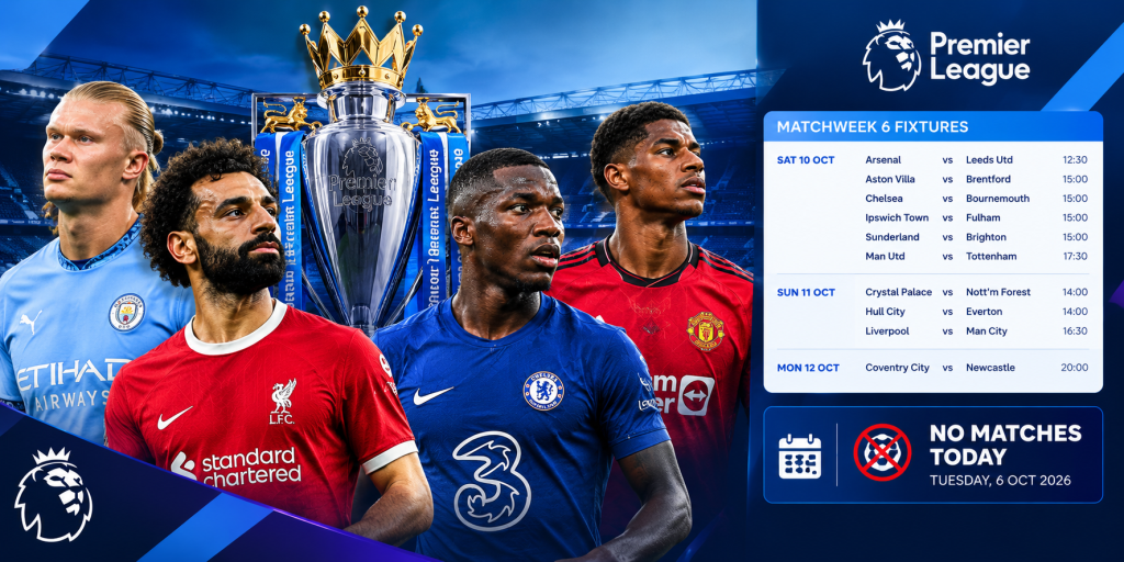 Today Premier League Match