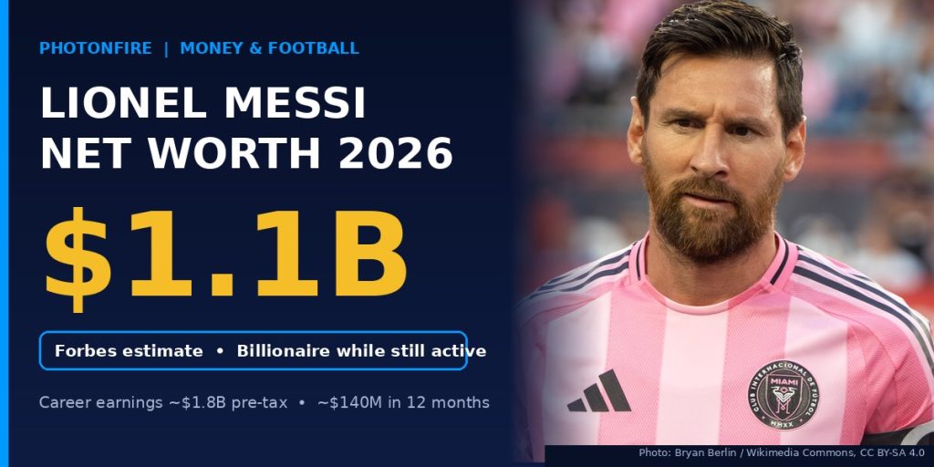 Lionel Messi net worth 2026