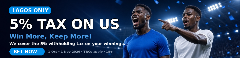 8xbet Lagos 5% tax on us promo